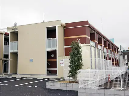 レオネクスト篠山おかのB(1K/2階)の外観写真