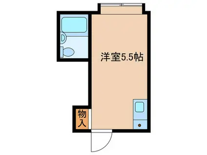 ジオナ野江(ワンルーム/1階)の間取り写真