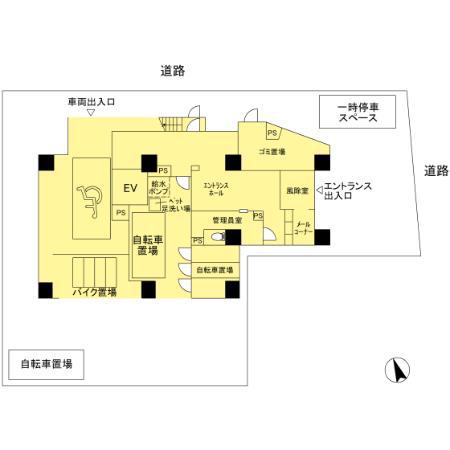 リーラ品川戸越(1LDK/12階)の間取り写真