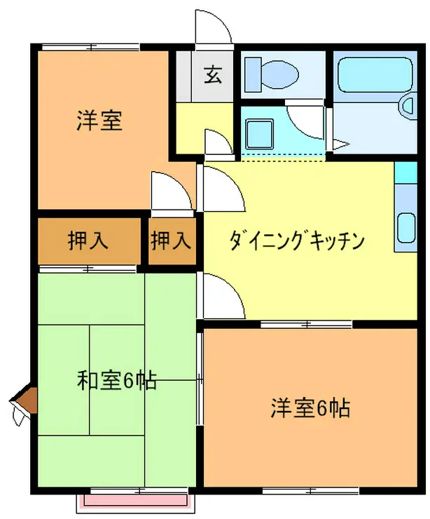 プレステージ国分寺 2階階 間取り