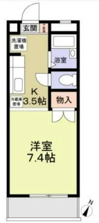グレースコート 2階階 間取り