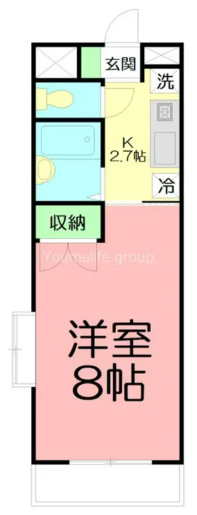 フェリシティ 2階階 間取り