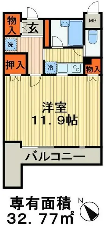 ステーションサイドなかむら 6階階 間取り