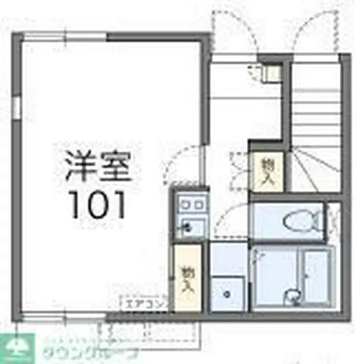 レオネクストピースフル 泉 1階階 間取り
