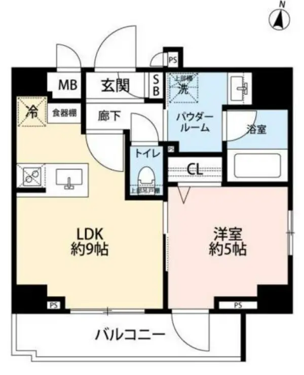 グランドコンシェルジュ恵比寿 8階階 間取り