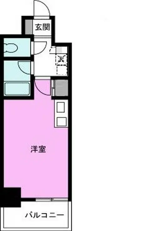 アンセラジオ新越谷 6階階 間取り