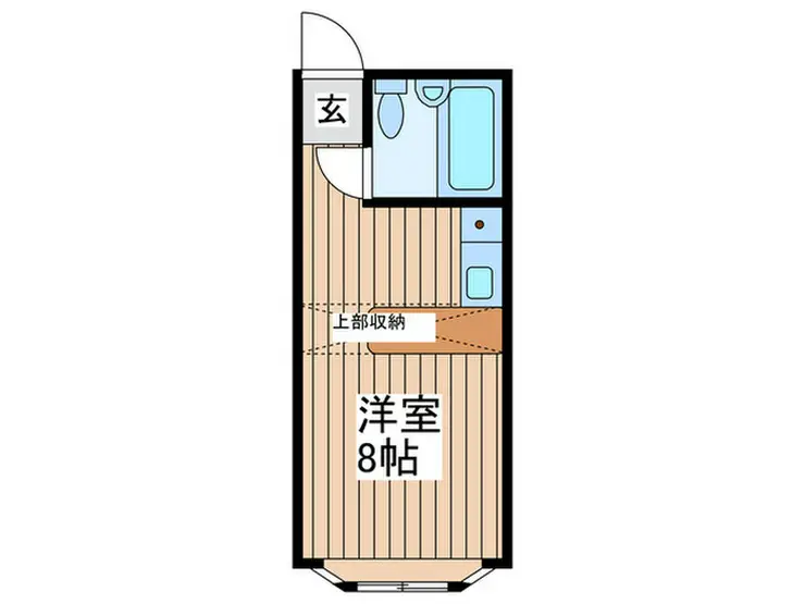 ベルピア杉田第1 2階階 間取り