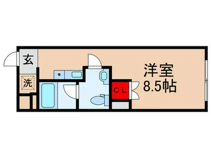 レガリア高野台1ST(ワンルーム/5階)の間取り写真