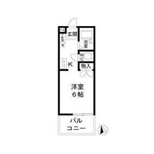アメニティ21(ワンルーム/3階)の間取り写真