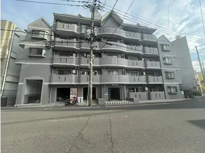 サンパティーク下荒田(ワンルーム/1階)の外観写真