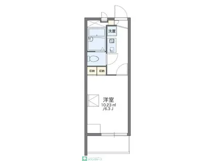 レオパレスMARUKA2(1K/2階)の間取り写真