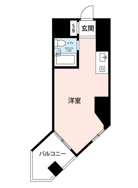 マイナビSTAY大井町2(ワンルーム/4階)の間取り写真