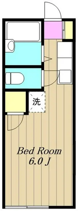 シャトーレ金森 2階階 間取り