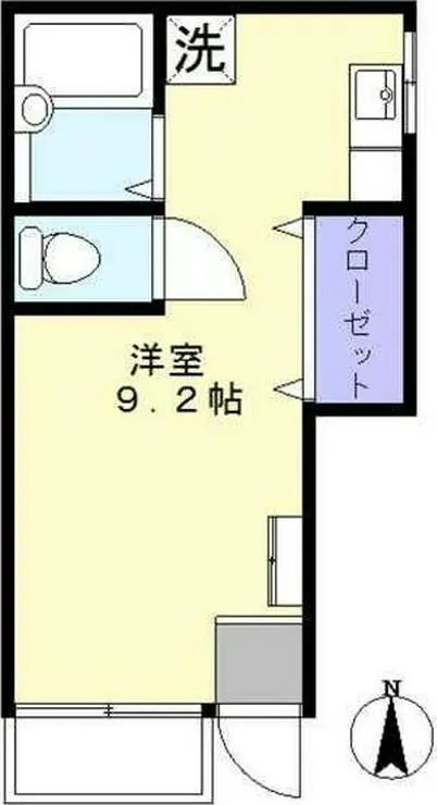 リーフハウス上水南 1階階 間取り