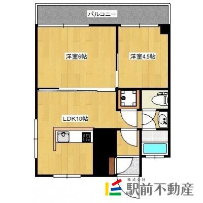 セカンドステージ(2LDK/5階)の間取り写真