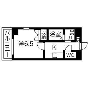 シュロスアービック(1K/1階)の間取り写真