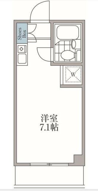 PARK TERRACE(ワンルーム/2階)の間取り写真