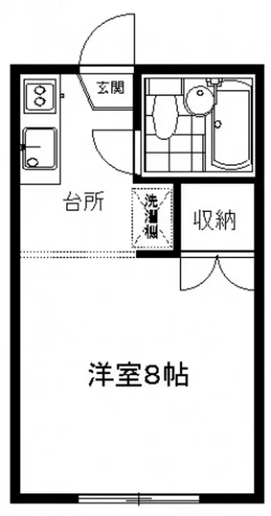 サンハイツ 2階階 間取り