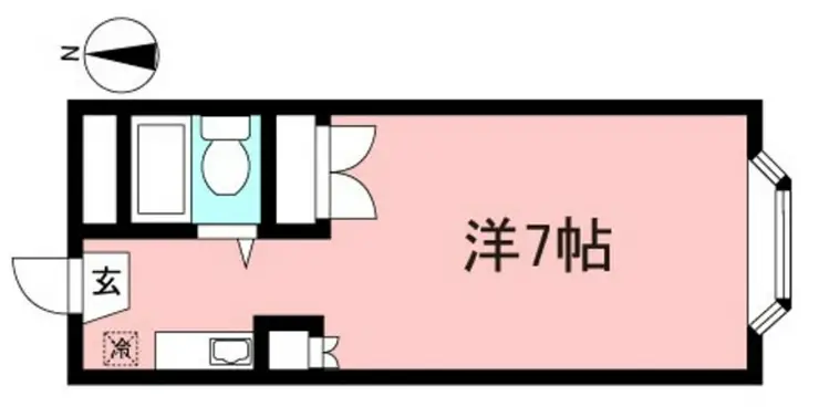 パークアベニューアートヴィレッジ参番館 1階階 間取り