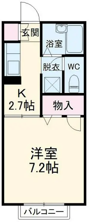 クレストール有馬 2階階 間取り