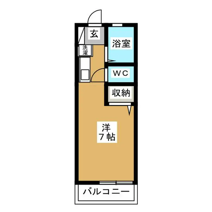 ブライトI 1階階 間取り