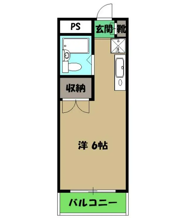 瀬川ビル 1階階 間取り