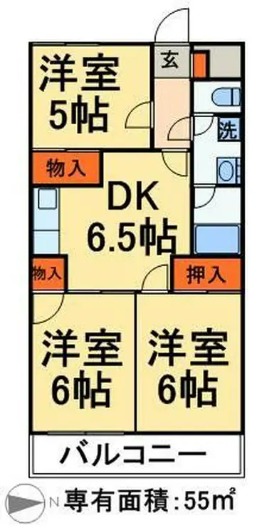 Forbitezza 2階階 間取り