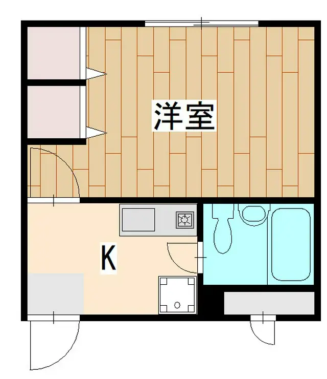 ブランニュー美しが丘 1階階 間取り