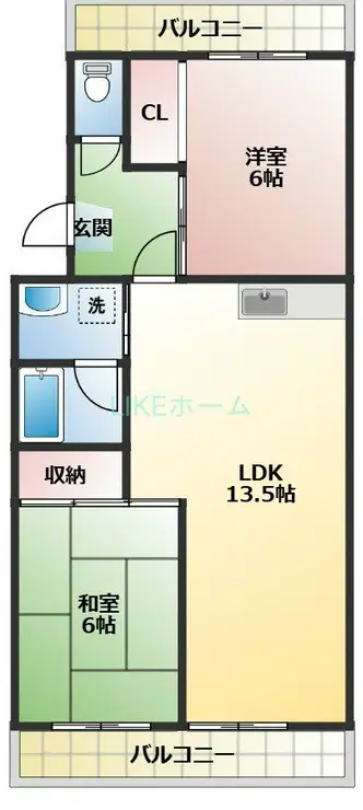 グランドメゾン東船橋 1階階 間取り