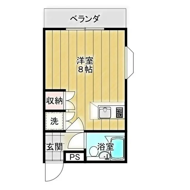 ワコーレエレガンス北綾瀬 2階階 間取り