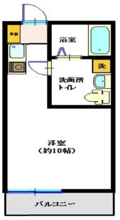 ポルタロッサ 2階階 間取り