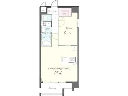 アルページュ(1LDK/3階)の間取り写真