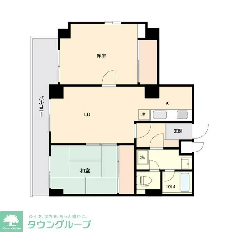 日神パレステージ東長崎 4階階 間取り