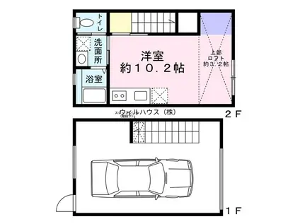 KICHI和泉上町(ワンルーム/2階)の間取り写真