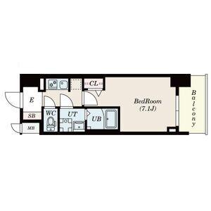 S-RESIDENCE一宮駅前(1K/4階)の間取り写真