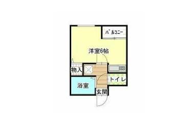 ラ・セーヌマンション(ワンルーム/3階)の間取り写真