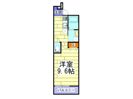 フジパレス千林大宮III番館(1K/1階)の間取り写真