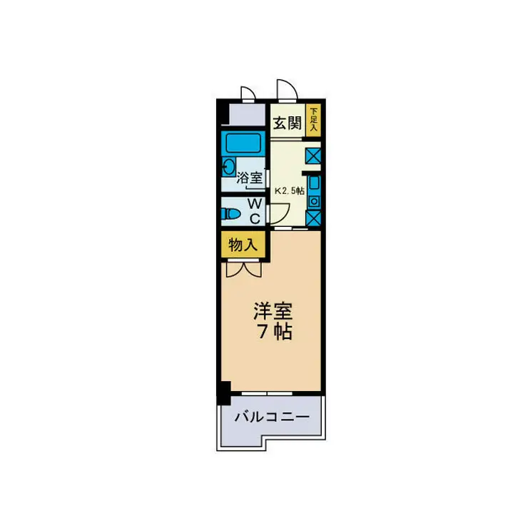 ピナクルコーポ 6階階 間取り