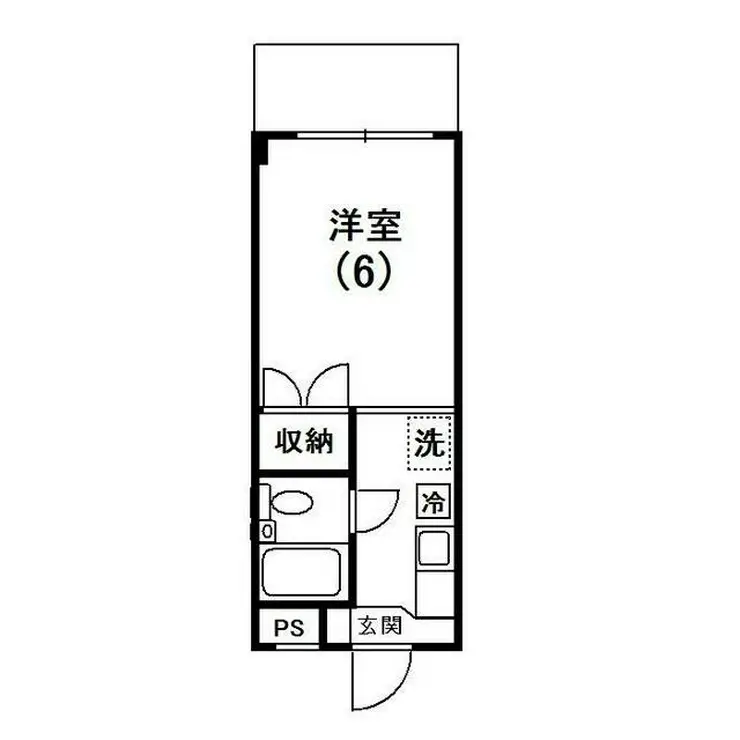 メゾン御園 1階階 間取り