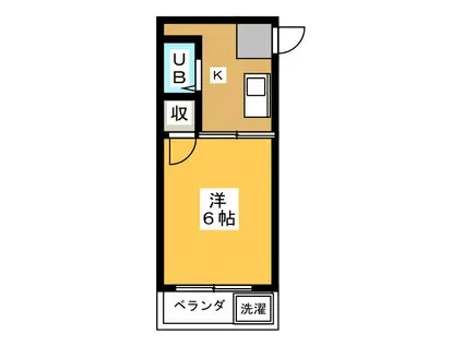 ソフィアマンション(1K/5階)の間取り写真