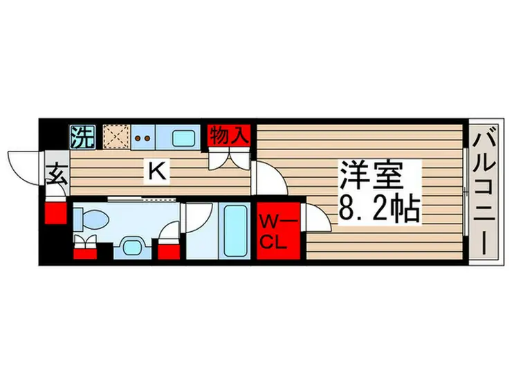 エバーグリーン 3階階 間取り