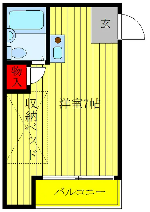 サンイーストハウス 3階階 間取り