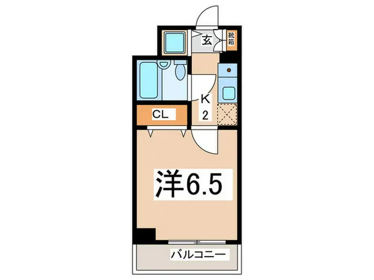ウエスト23横浜 2階階 間取り