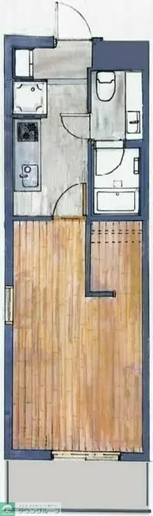 ヴィエント中目黒 4階階 間取り