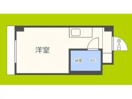 レガーレ関目(ワンルーム/5階)の間取り写真