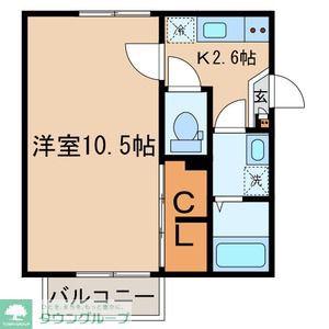 クラシックコート板橋 917731(1K/1階)の間取り写真