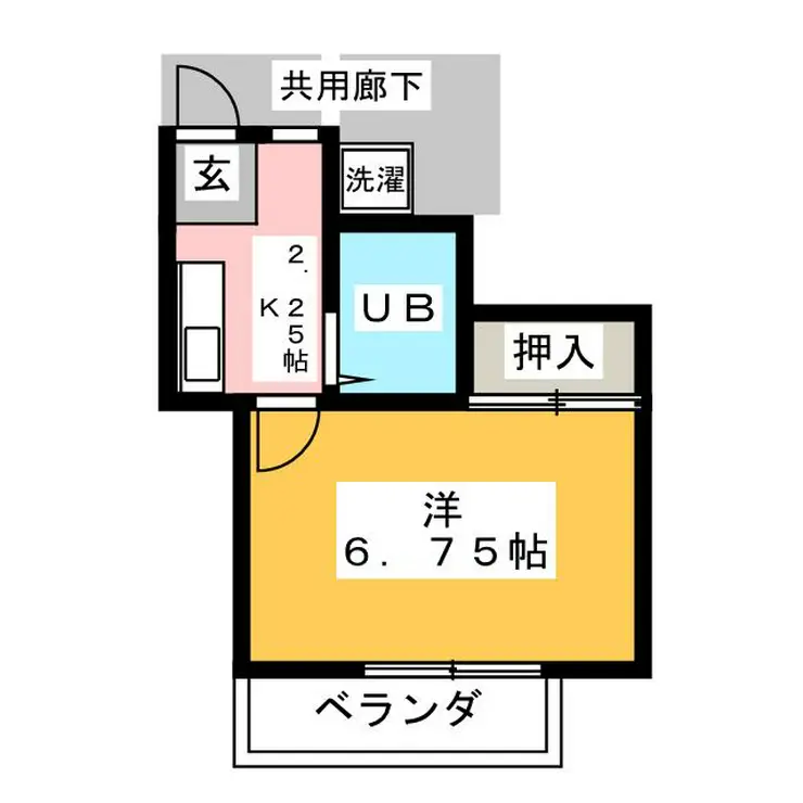 ホワイトハイム 1階階 間取り