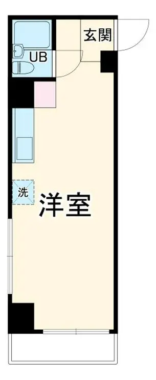 コスモ吉野町 1階階 間取り