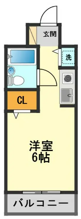 モンシェール新小岩 4階階 間取り