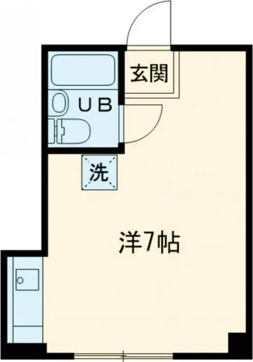 Winning奥沢 1階階 間取り
